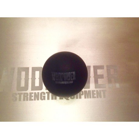 Lacrosse ball, black color