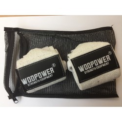 Wrist wraps white