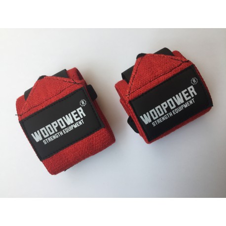 Wrist wraps red