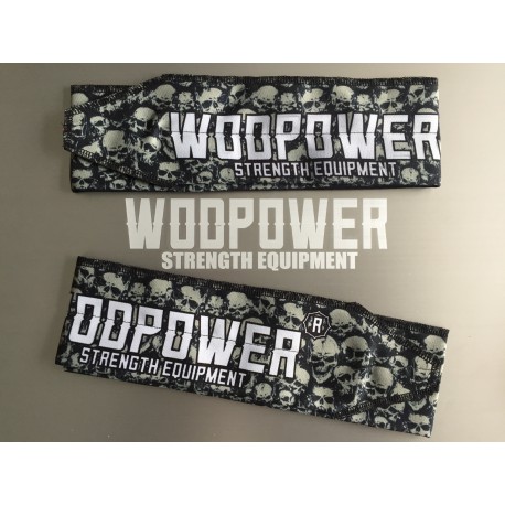 Wrist wraps cotton, skull